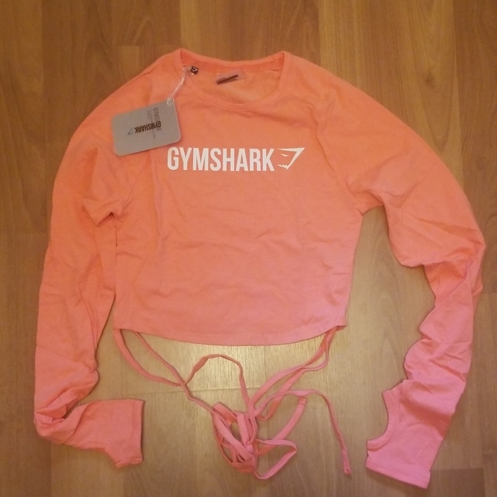 Gymshark ribbon long sleeve top